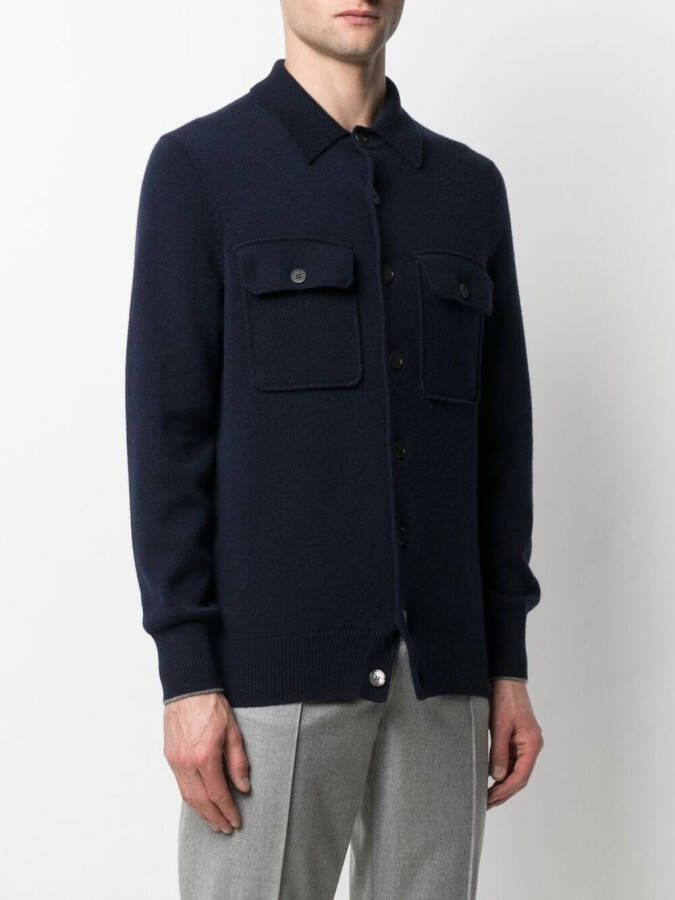Brunello Cucinelli Kasjmier vest Blauw