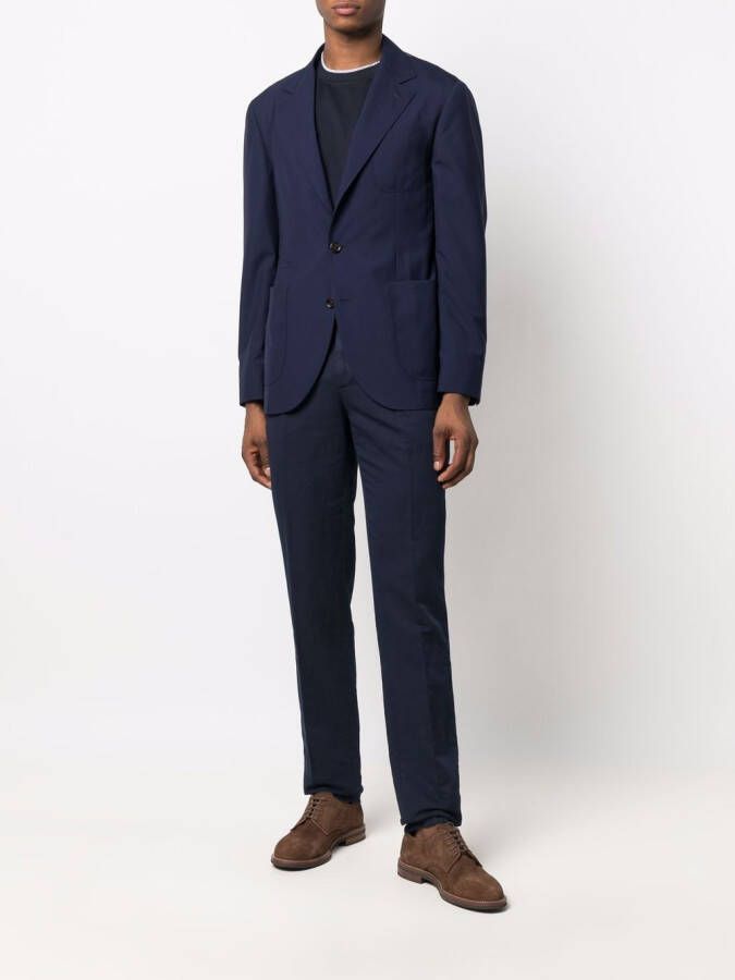 Brunello Cucinelli Katoenen T-shirt Blauw