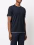 Brunello Cucinelli Katoenen T-shirt Blauw - Thumbnail 3