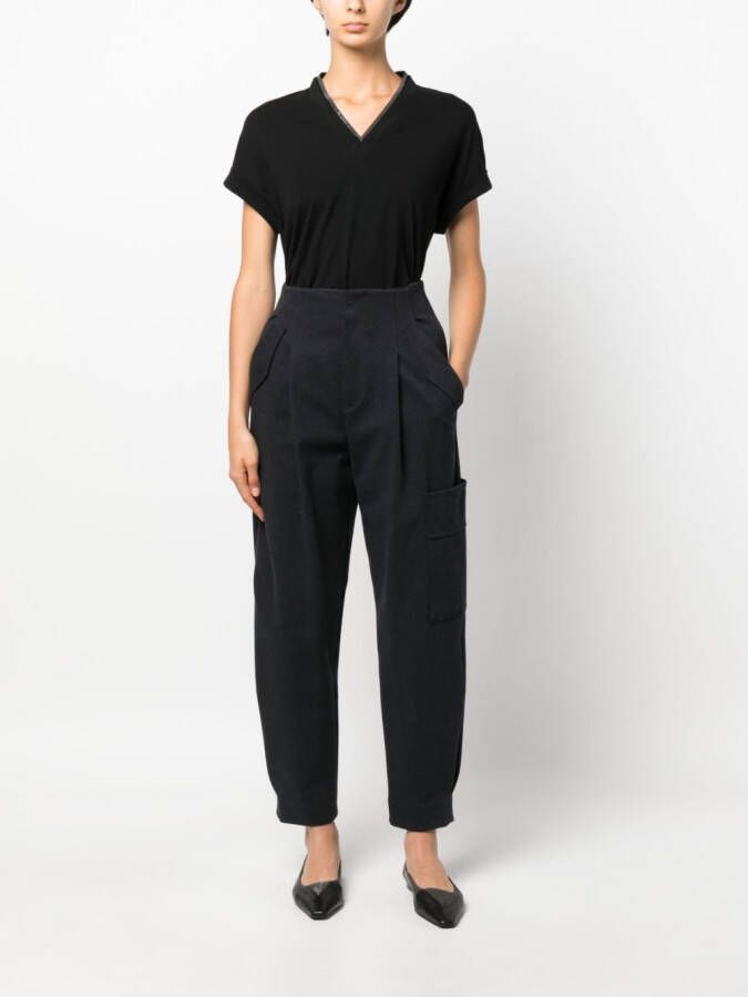 Brunello Cucinelli Katoenen T-shirt Zwart