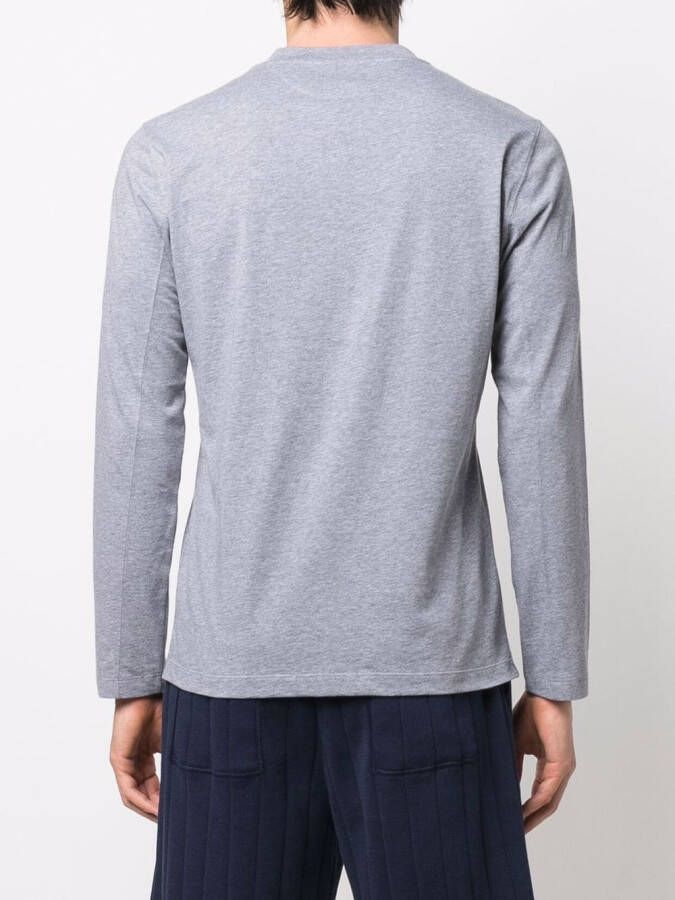 Brunello Cucinelli Katoenen top Grijs