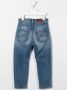 Brunello Cucinelli Kids Jeans met toelopende pijpen Blauw - Thumbnail 2