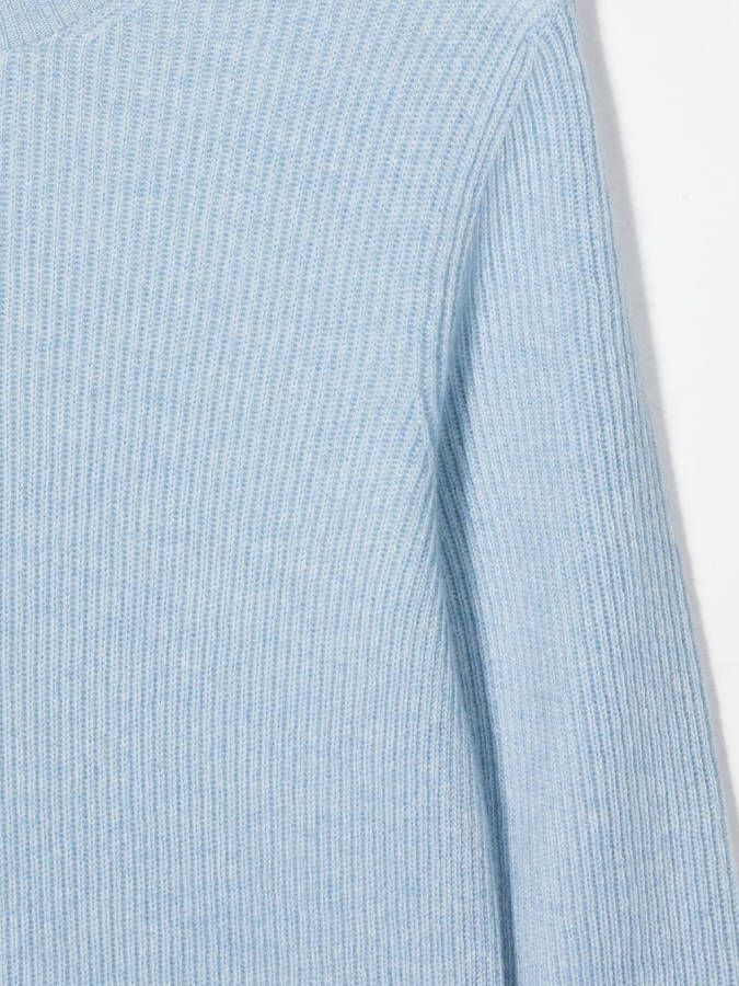 Brunello Cucinelli Kids Kasjmier trui Blauw