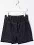 Brunello Cucinelli Kids Linnen rok Blauw - Thumbnail 2