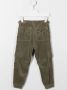 Brunello Cucinelli Kids Ribfluwelen broek Groen - Thumbnail 2