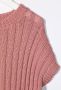 Brunello Cucinelli Kids Ribgebreide trui Roze - Thumbnail 2