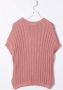 Brunello Cucinelli Kids Ribgebreide trui Roze - Thumbnail 3