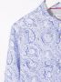 Brunello Cucinelli Kids Shirt met paisley-print Blauw - Thumbnail 3