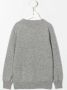 Brunello Cucinelli Kids Sweater met geborduurd logo Grijs - Thumbnail 2