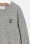 Brunello Cucinelli Kids Sweater met geborduurd logo Grijs - Thumbnail 3