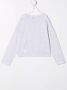 Brunello Cucinelli Kids Sweater met logo Grijs - Thumbnail 2