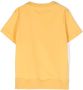 Brunello Cucinelli Kids T-shirt met ronde hals Geel - Thumbnail 2