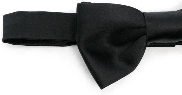 Brunello Cucinelli Kids Zijden vlinderdas Zwart