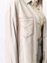 Brunello Cucinelli Lang shirtjack Beige - Thumbnail 5