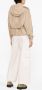 Brunello Cucinelli Gelaagde jas Beige - Thumbnail 4