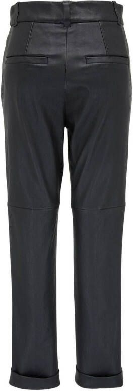 Brunello Cucinelli Leren broek Zwart