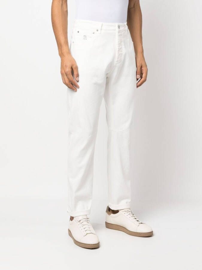 Brunello Cucinelli Straight jeans Wit