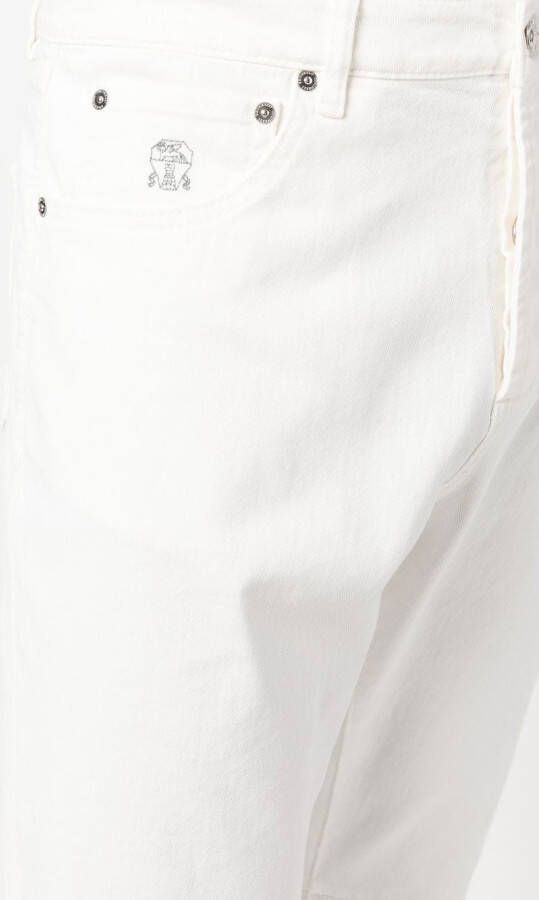 Brunello Cucinelli Straight jeans Wit