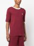 Brunello Cucinelli Trui met geborduurd logo Rood - Thumbnail 3
