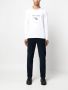 Brunello Cucinelli T-shirt met logoprint Wit - Thumbnail 2