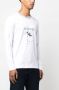 Brunello Cucinelli T-shirt met logoprint Wit - Thumbnail 3