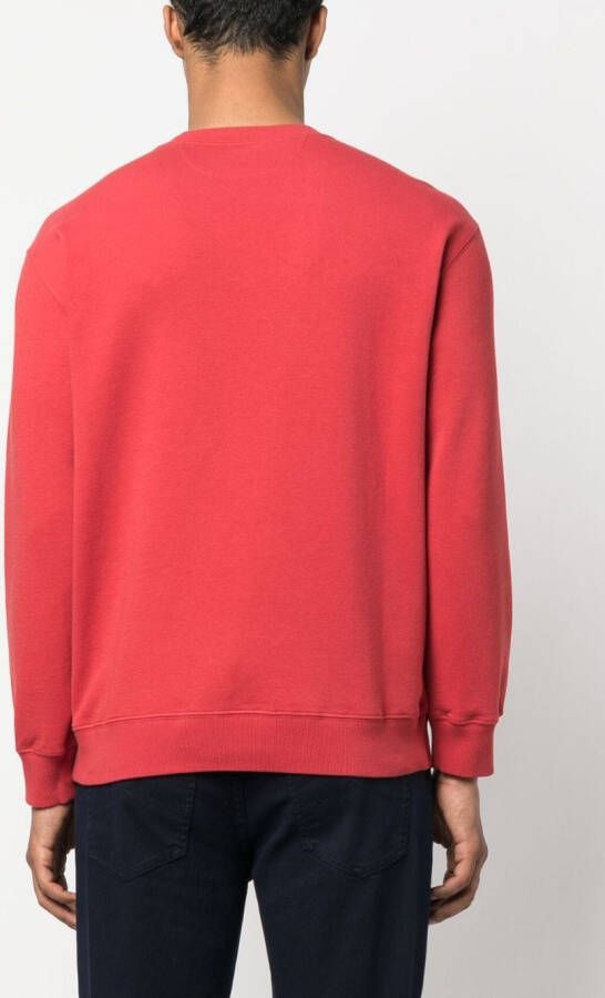 Brunello Cucinelli Sweater met ronde hals Rood