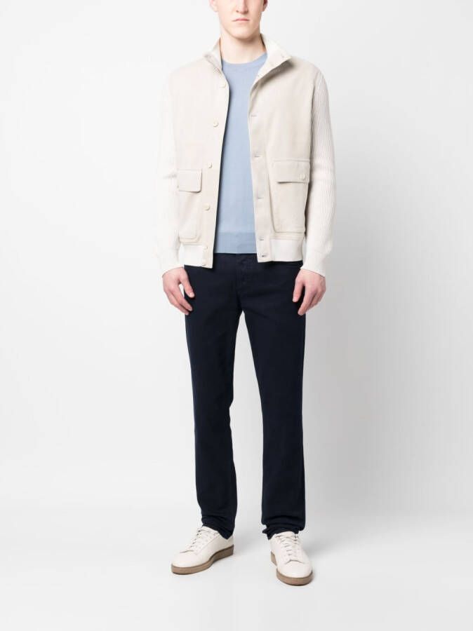Brunello Cucinelli Katoenen trui Blauw
