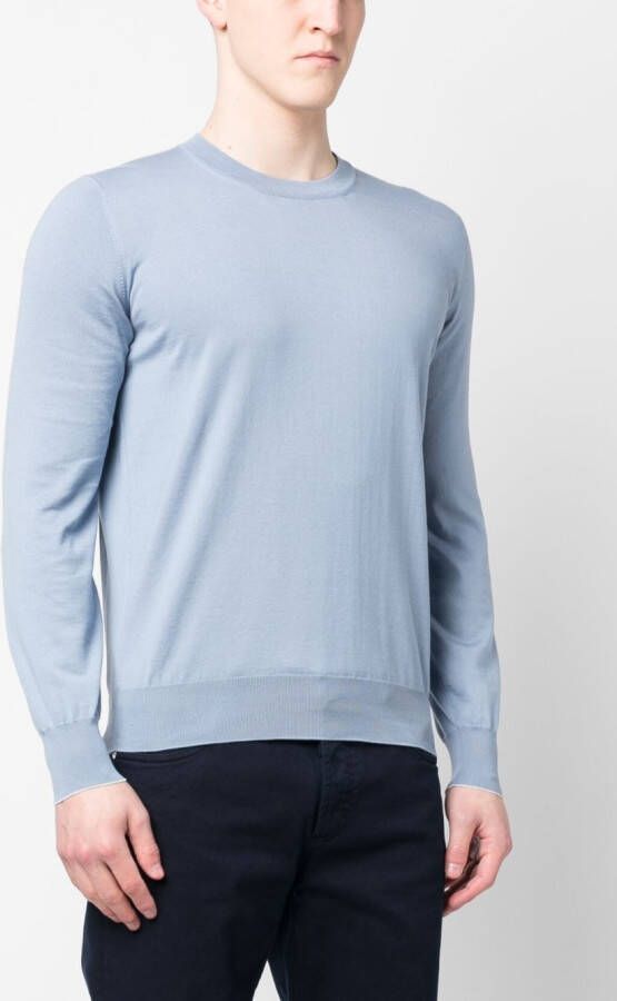 Brunello Cucinelli Katoenen trui Blauw