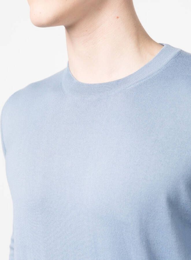 Brunello Cucinelli Katoenen trui Blauw