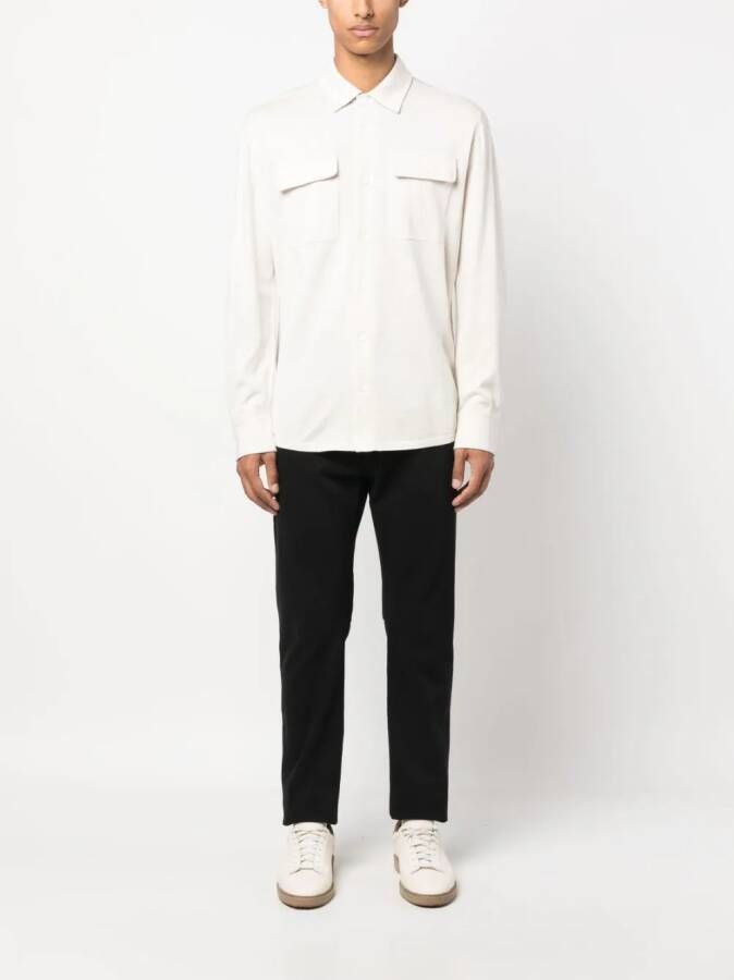 Brunello Cucinelli Katoenen overhemd Beige