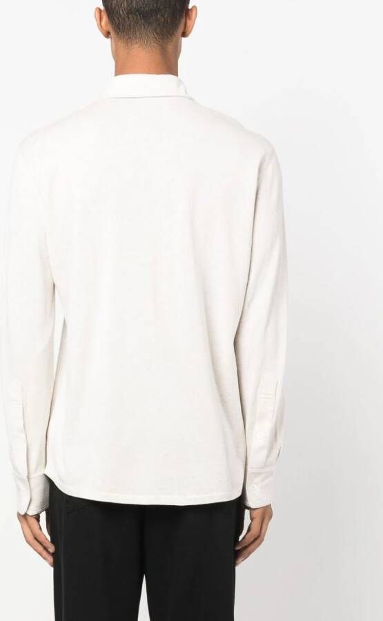 Brunello Cucinelli Katoenen overhemd Beige