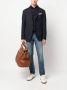 Brunello Cucinelli Poloshirt met lange mouwen Blauw - Thumbnail 2