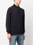 Brunello Cucinelli Poloshirt met lange mouwen Blauw - Thumbnail 3