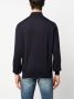 Brunello Cucinelli Poloshirt met lange mouwen Blauw - Thumbnail 4