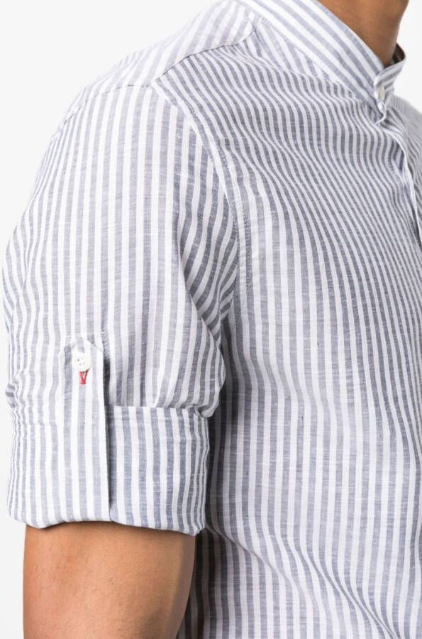 Brunello Cucinelli Gestreept overhemd Wit