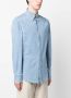 Brunello Cucinelli Denim overhemd Blauw - Thumbnail 3