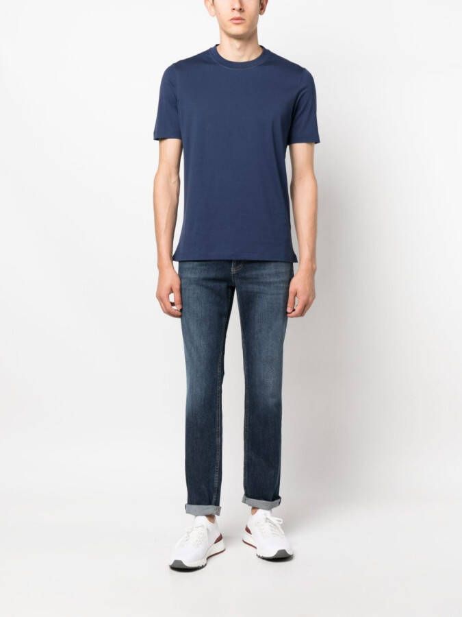 Brunello Cucinelli Katoenen jeans Blauw