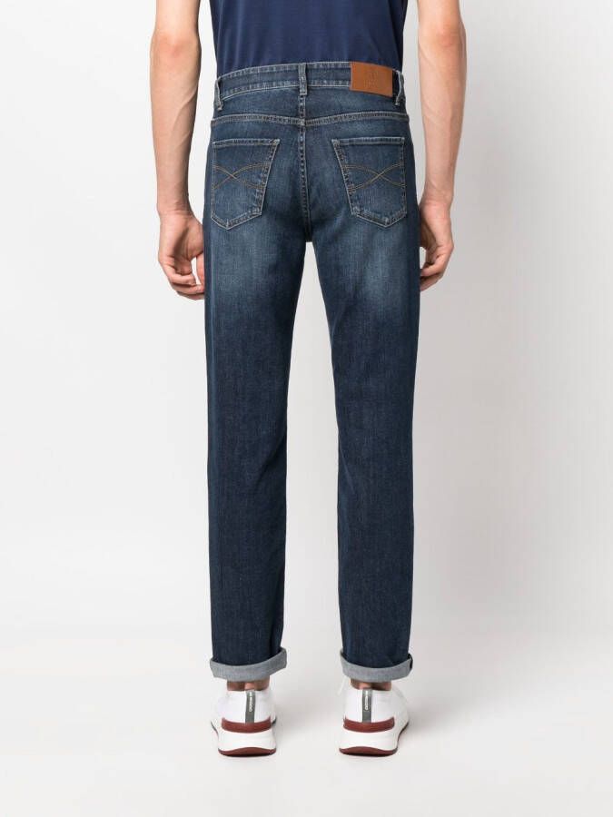 Brunello Cucinelli Katoenen jeans Blauw