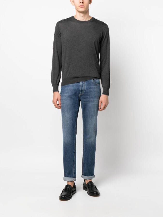 Brunello Cucinelli Katoenen jeans Blauw