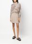 Brunello Cucinelli Mini-plooirok Bruin - Thumbnail 2
