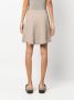 Brunello Cucinelli Mini-plooirok Bruin - Thumbnail 4