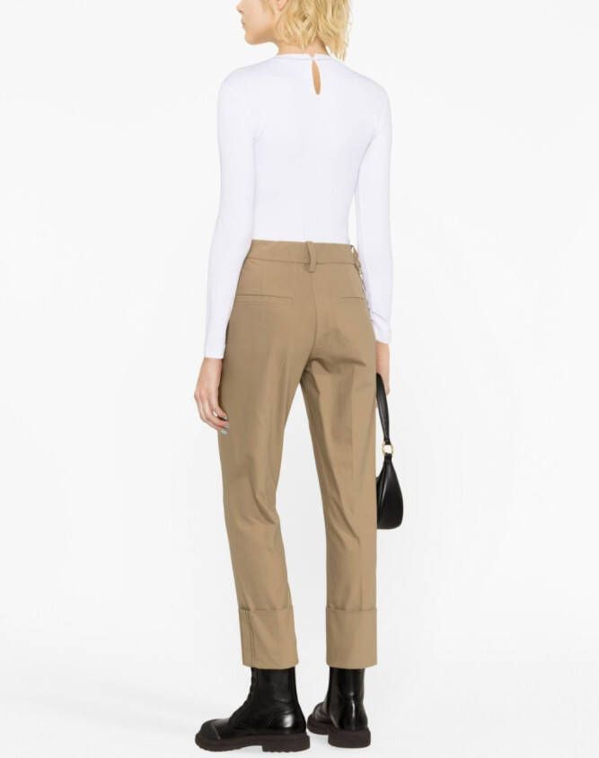 Brunello Cucinelli Top met lange mouwen Wit
