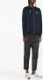 Brunello Cucinelli Hoodie met rits Blauw - Thumbnail 3