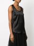 Brunello Cucinelli Mouwloze blouse Zwart - Thumbnail 3