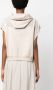 Brunello Cucinelli Mouwloze hoodie Beige - Thumbnail 4