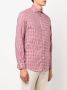 Brunello Cucinelli Overhemd met gingham-print Rood - Thumbnail 3