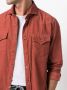 Brunello Cucinelli Overhemd met klepzak Oranje - Thumbnail 5
