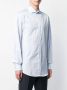 Brunello Cucinelli Overhemd met puntkraag Blauw - Thumbnail 3