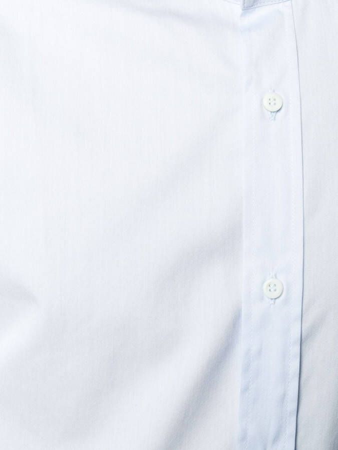Brunello Cucinelli Overhemd met puntkraag Blauw