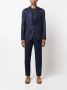 Brunello Cucinelli Pak met enkele rij knopen Blauw - Thumbnail 2